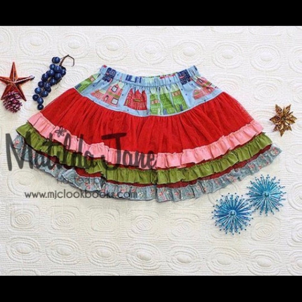 Matilda Jane Sugarland Holiday Lollipop Tutu